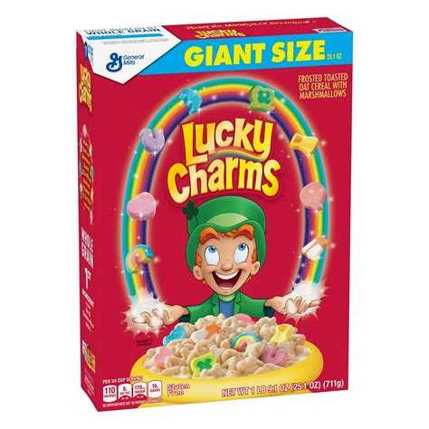 Lucky Charms Gluten Free Breakfast Cereal, 25.1 oz Box - Walmart.com ...