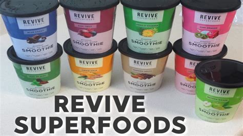 Revive Superfoods – Smoothie Subscription Unboxing & Review! – Man ...