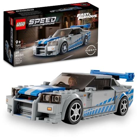 Lego Speed Champions 2 Fast 2 Furious Nissan Skyline Gt-r (r34) 76917 ...