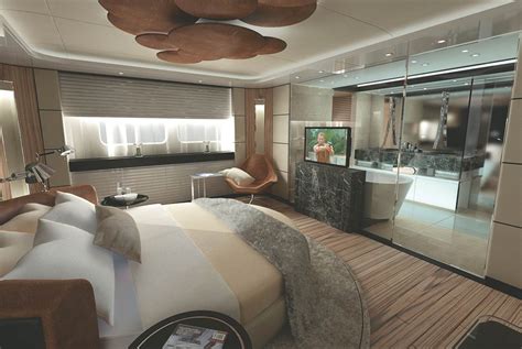 Luxury Mega Yacht Interior