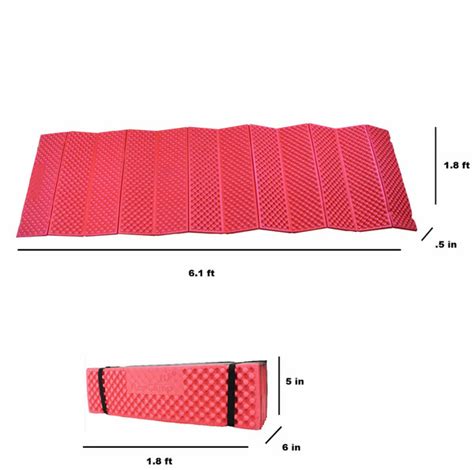 AceCamp Ultralight Full Length Foldable Foam Sleeping Pad