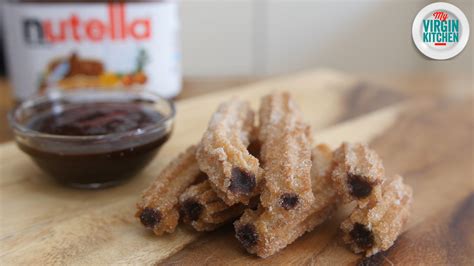 DIY stuffed nutella churros recipe - Barry Lewis