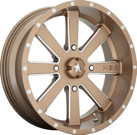 MSA M34 FLASH UTV WHEELS BRONZE – Joe's Tire Store