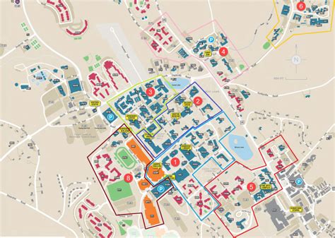 UConn Storrs Campus Map