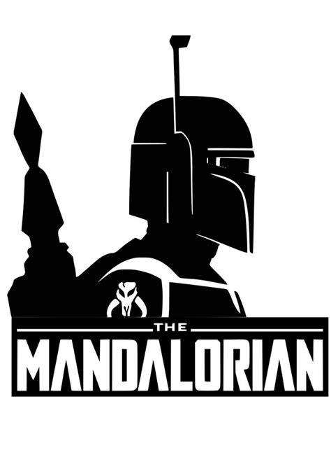 Mandalorian SVG For Cricut