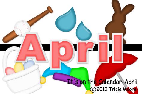 April Calendar Clipart | Free download on ClipArtMag