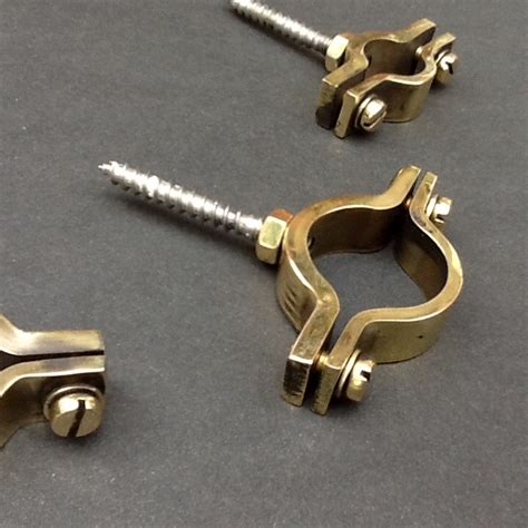 Wall Mount Pipe Clips For 28mm Diameter Pipe Solid Brass | ubicaciondepersonas.cdmx.gob.mx