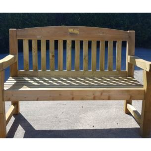 Rossmore 2 Seater Premium Timber Bench - Hennessy Outdoors