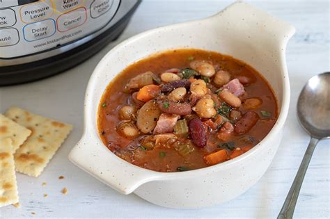 Instant Pot 15 Bean Soup - Pressure Cooking Today™