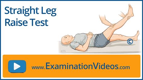 Straight Leg Raise Test - YouTube