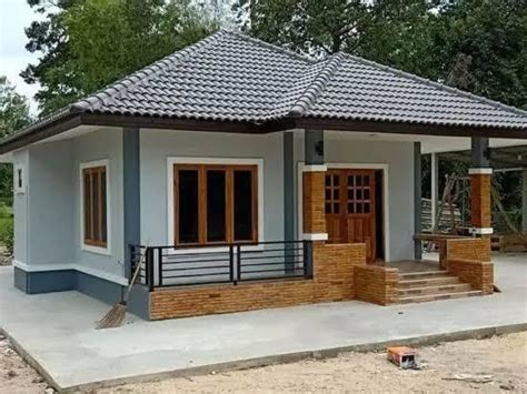 20 Foto Model Rumah Sederhana di Kampung, Cantik & Asri