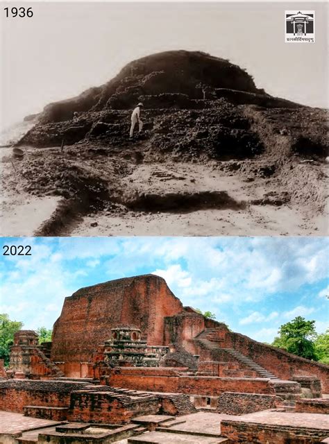 Nalanda Mahavihara (University), Nalanda, India. Founded in 5th Century CE by Kumargupta I of ...