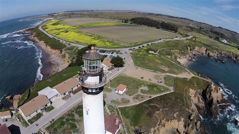 File:Aerial View of Pigeon Point lighthouse and surrounding coastline ...