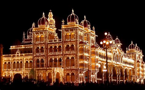 Mysore Palace During Festival Navatri ( India ) HD desktop wallpaper : Widescreen : High ...