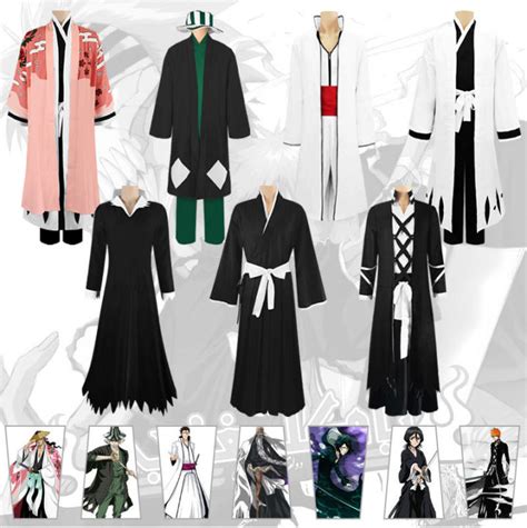 Bleach: Thousand-Year Blood War Arc Cos Costume Full Line Captain ...