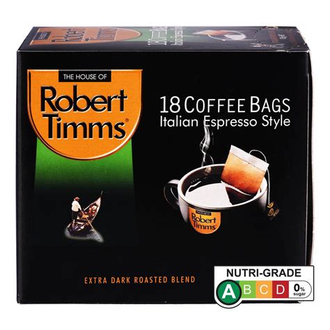 Robert Timms Roasted Blend Coffee Bags - Extra Dark | NTUC FairPrice