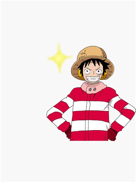 "Punk Hazard Luffy" Sticker for Sale by kkerstingshop | Redbubble