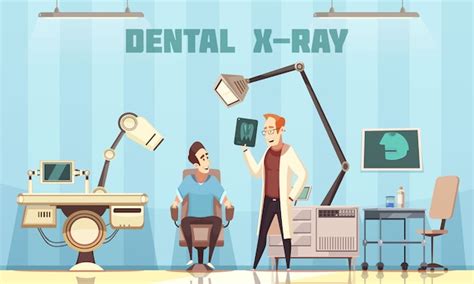 Free Vector | Dental x-ray illustration