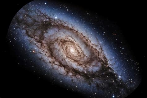 Fotografiar los intrincados detalles de la galaxia triangulum una galaxia espiral ubicada en la ...