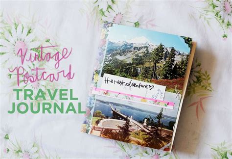 Vintage Postcard Travel Journal – A Beautiful Mess