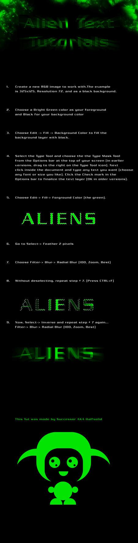 Alien Text by Halfsolid on DeviantArt