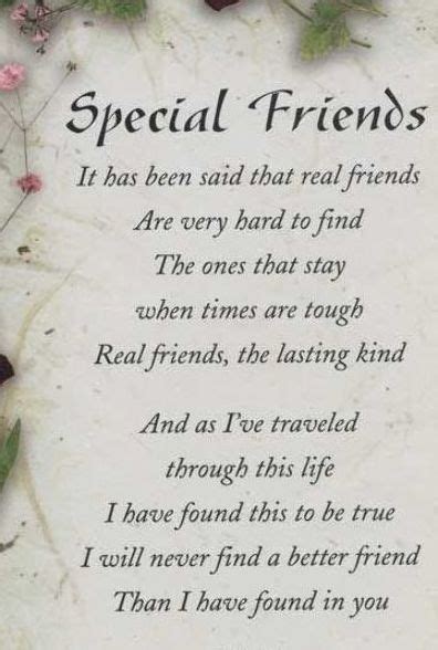 Best Friend Poems, Special Friend Quotes, True Friends Quotes, Good ...