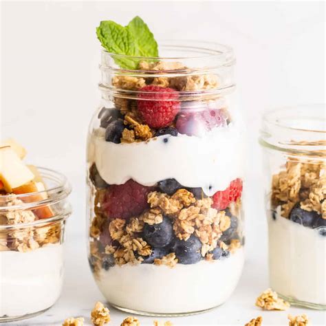 Fruit & Yogurt Parfait with Granola