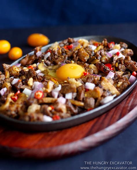 The Hungry Excavator: Sizzling Pork Sisig Recipe