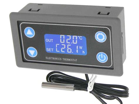 Digital Temperature Controller/Thermostat, "C"