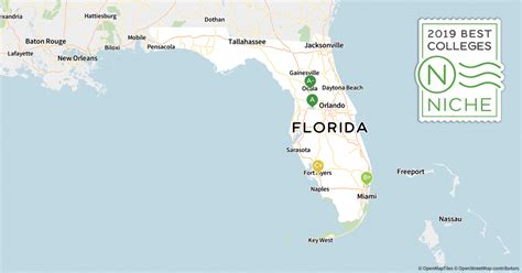 2019 Best Colleges In Florida - Niche - I Want A Map Of Florida ...