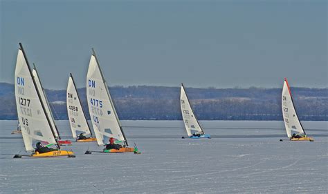 Winter Doesn't Stop Ice Boaters From Taking To Wisconsin Lakes ...