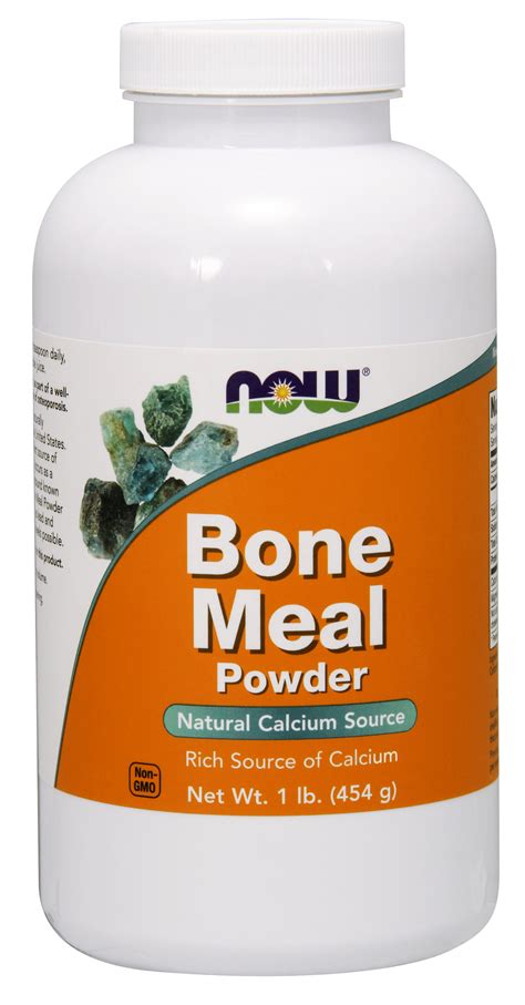 NOW Supplements, Bone Meal, 1-Pound - Walmart.com