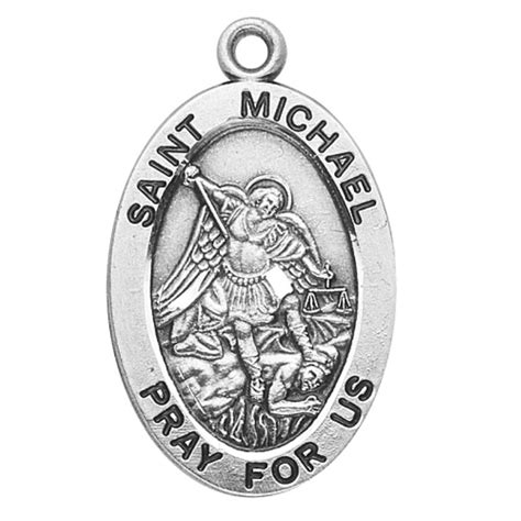 Sacco Company > M Saint Names > ST MICHAEL PATRON SAINT MEDAL