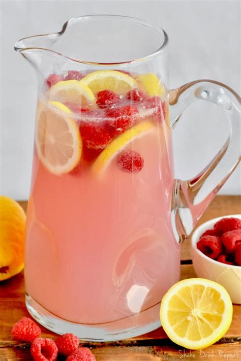 Pink Lemonade Vodka Punch - Shake Drink Repeat