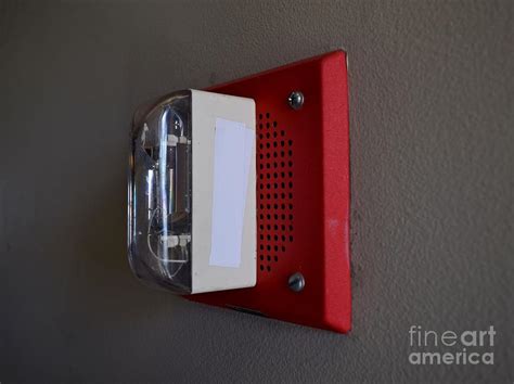 Fire alarm speaker/strobe Photograph by Ben Schumin - Fine Art America