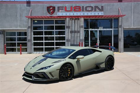 Lamborghini Huracan Carbon Fiber Full Body Aero Kit | Fusion Motor Company