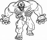 Venom Coloring Pages  Free Printable For Kids sketch template