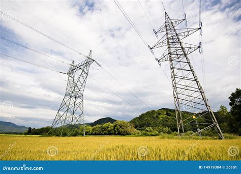 High Voltage Power Lines Stock Images - Image: 14979304