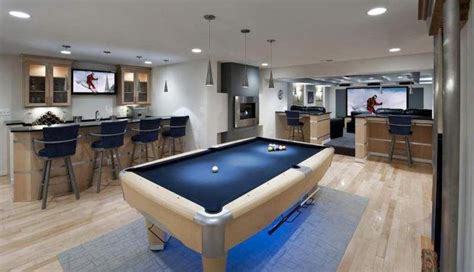 Basement Home Bar | Basement bar design, Basement bar designs, Game room basement