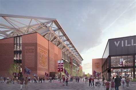 Grimshaw’s designs for Aston Villa stadium expansion approved