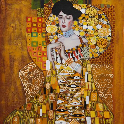 Gustav Klimt Adele Bloch Bauer Painting Clearance | www ...