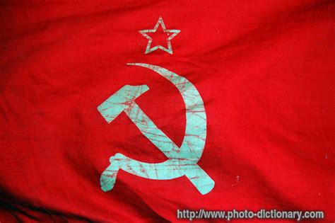 Soviet flag - photo/picture definition at Photo Dictionary - Soviet ...