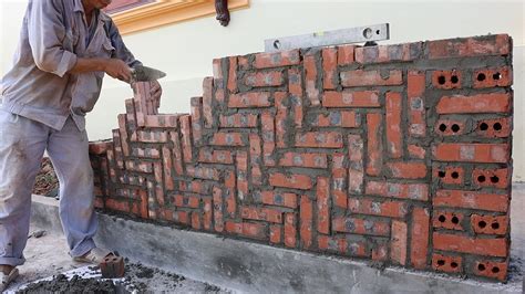 Design and Build Brick Wall - Projects Fences Beautiful - YouTube