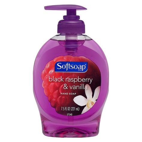 Softsoap Liquid Hand Soap, Black Raspberry and Vanilla - 7.5 fl oz ...