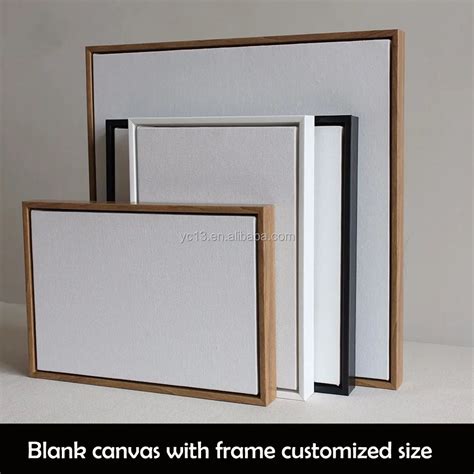 Framed Linen Blank Mini Stretched Canvas For Paintings - Buy Blank ...