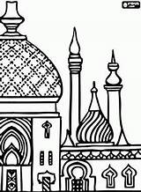 Mosque Coloring Pages At GetColoringscom  Free Printable Colorings sketch template