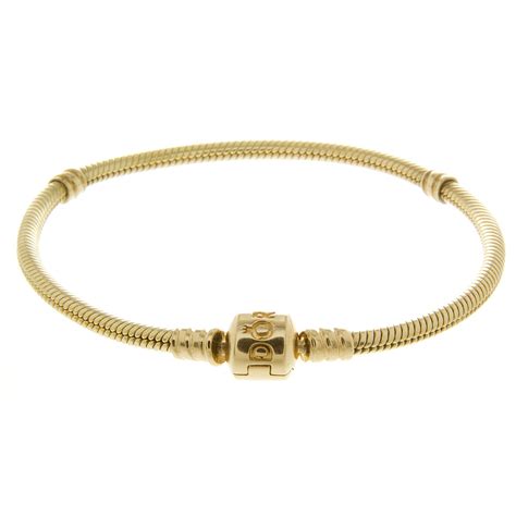 Pandora 14kt Moments Gold Clasp Bracelet – Chicago Pawners & Jewelers