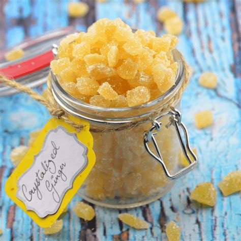 Candied Ginger / Crystallized Ginger | The Belly Rules The Mind