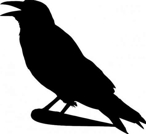 Free Printable Crow Silhouettes