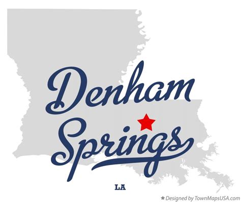 Denham Springs La Zip Code Map - Coriss Cherilynn